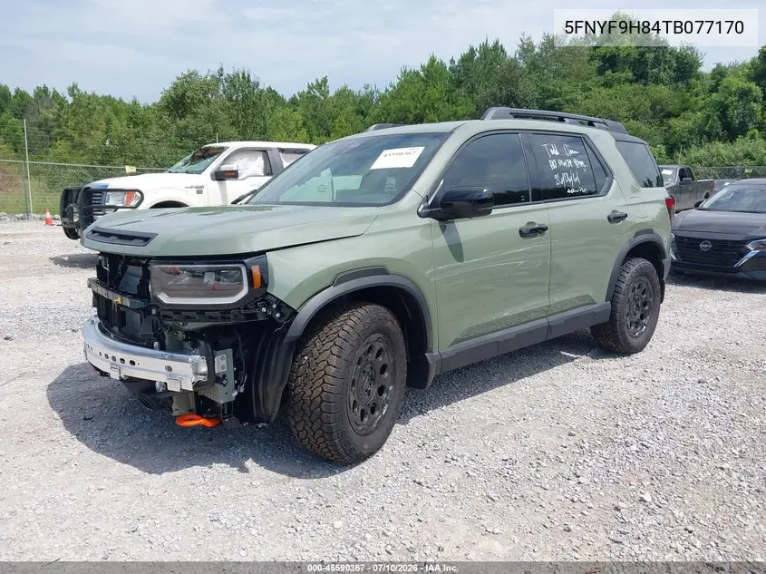 2026 Honda Passport Awd Trailsport Elite/Awd Trailsport Elite Blackout VIN: 5FNYF9H84TB077170 Lot: 45590367