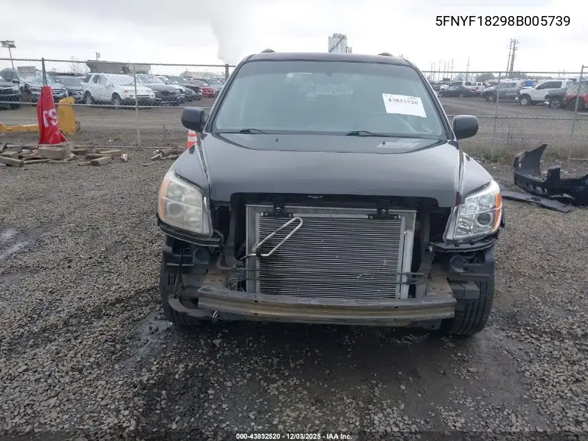5FNYF18298B005739 2008 Honda Pilot Vp