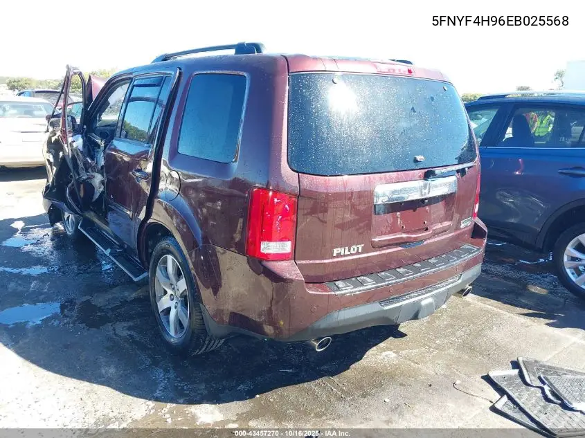 5FNYF4H96EB025568 2014 Honda Pilot Touring