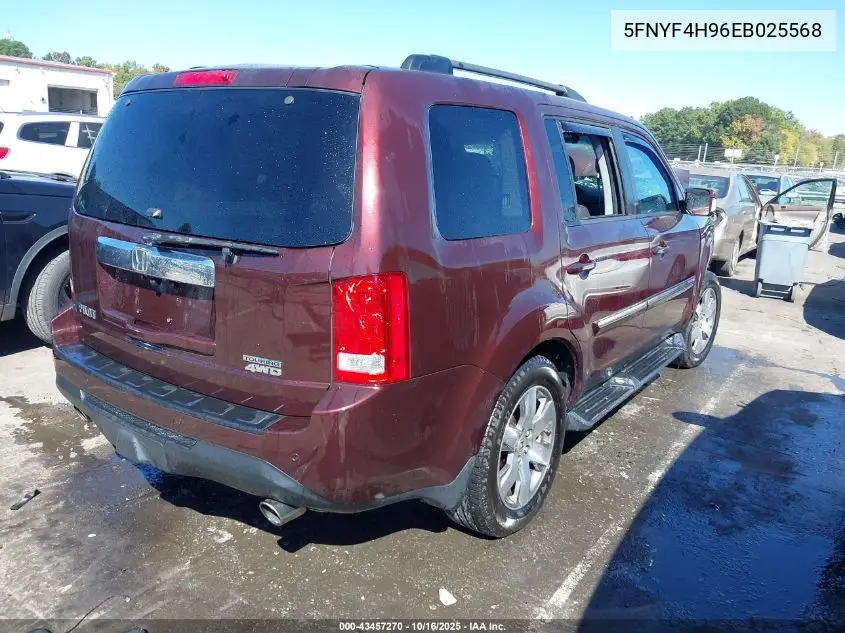 5FNYF4H96EB025568 2014 Honda Pilot Touring