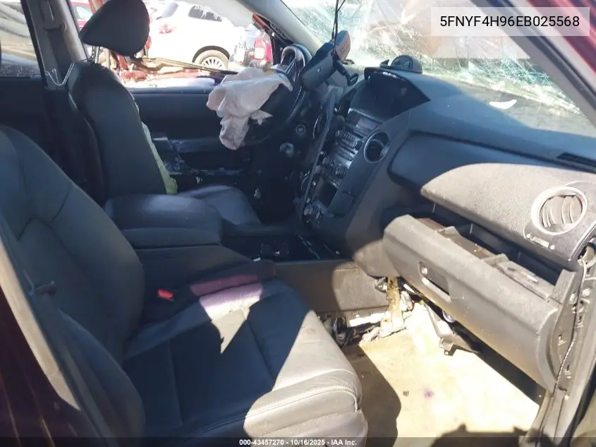 5FNYF4H96EB025568 2014 Honda Pilot Touring