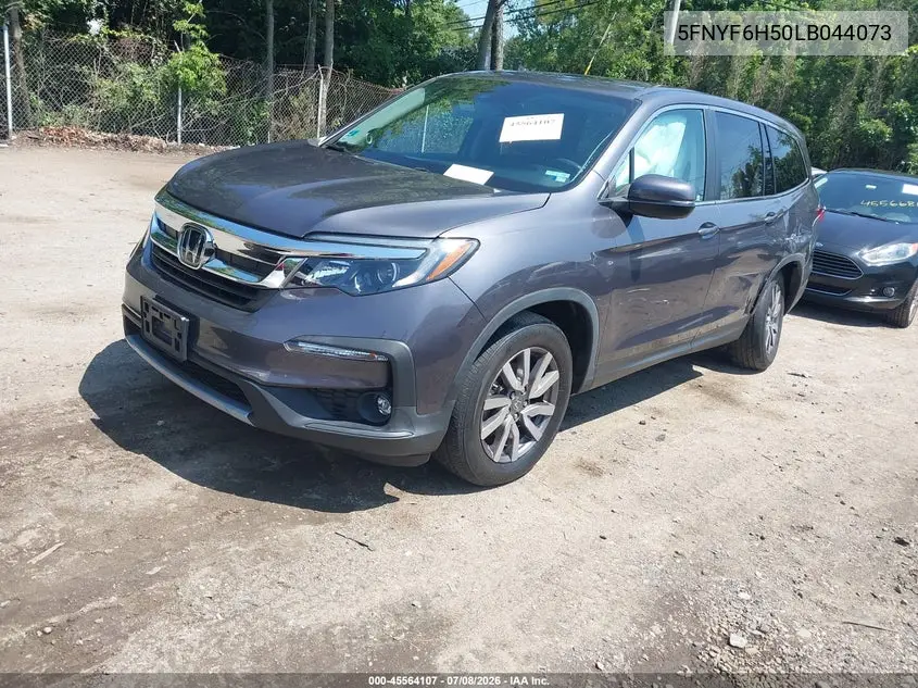 2020 Honda Pilot Awd Ex-L VIN: 5FNYF6H50LB044073 Lot: 45564107