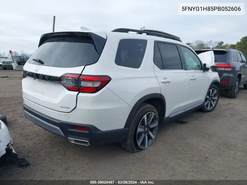 5FNYG1H85PB052606 2023 Honda Pilot Awd Elite