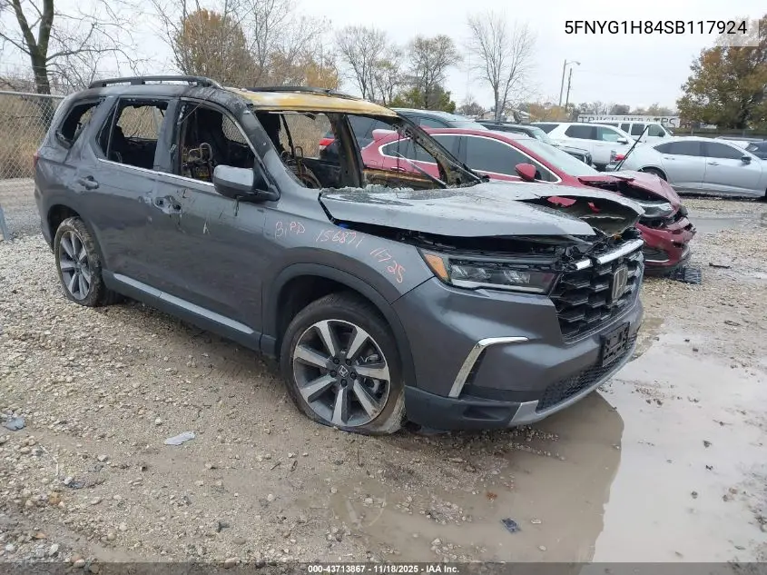 5FNYG1H84SB117924 2025 Honda Pilot Elite