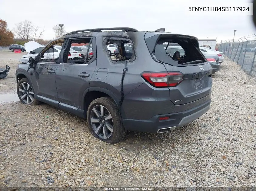 5FNYG1H84SB117924 2025 Honda Pilot Elite