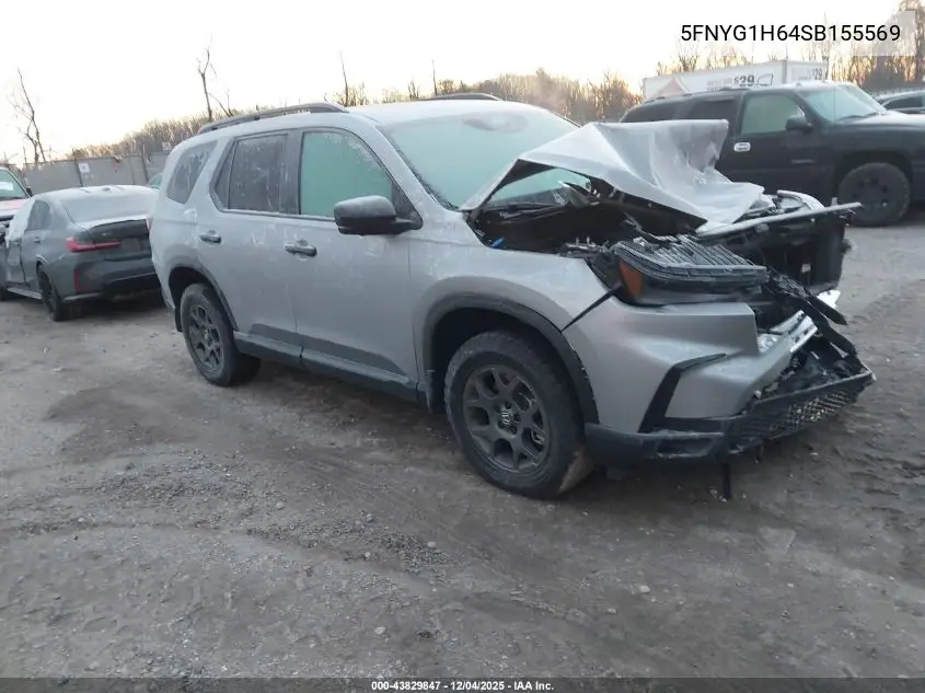 5FNYG1H64SB155569 2025 Honda Pilot Trailsport