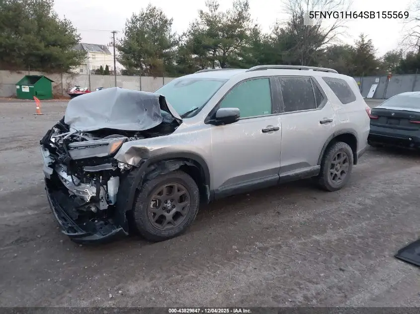 5FNYG1H64SB155569 2025 Honda Pilot Trailsport