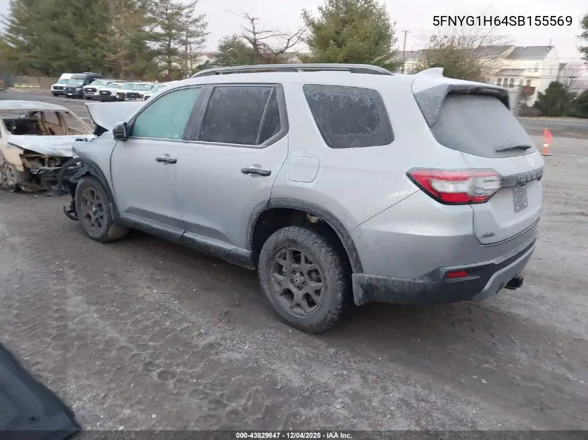 5FNYG1H64SB155569 2025 Honda Pilot Trailsport
