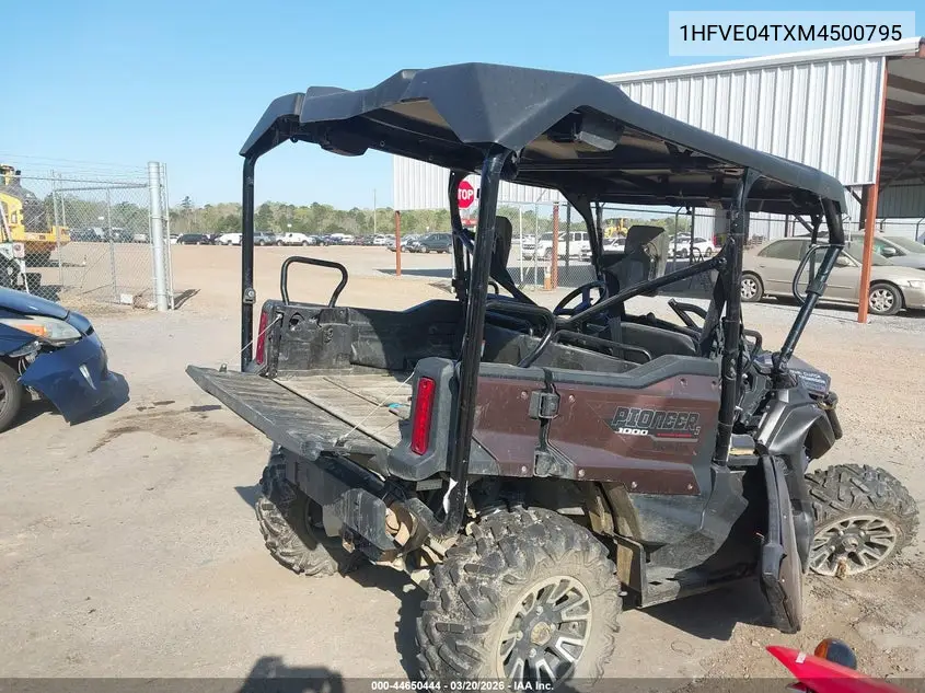 2021 Honda Sxs1000 M5 VIN: 1HFVE04TXM4500795 Lot: 44650444
