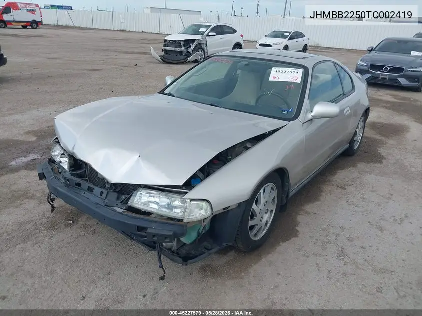 1996 Honda Prelude Si/Sr VIN: JHMBB2250TC002419 Lot: 45227579