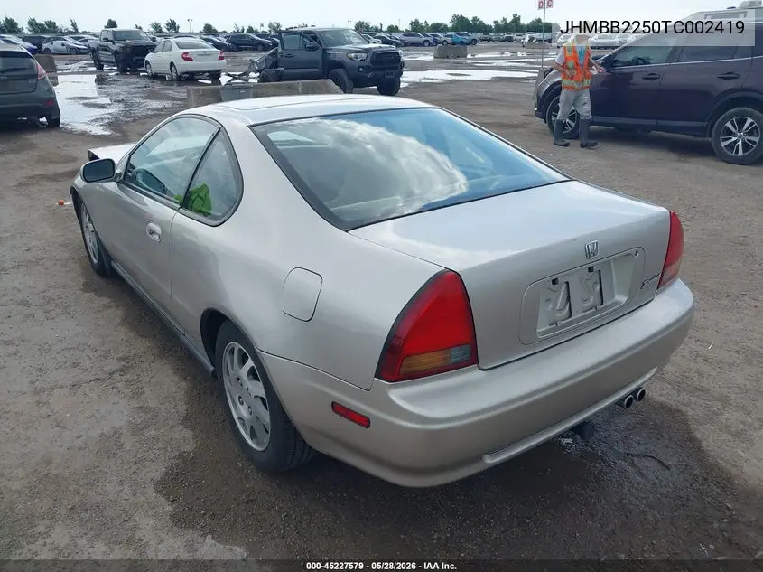 1996 Honda Prelude Si/Sr VIN: JHMBB2250TC002419 Lot: 45227579