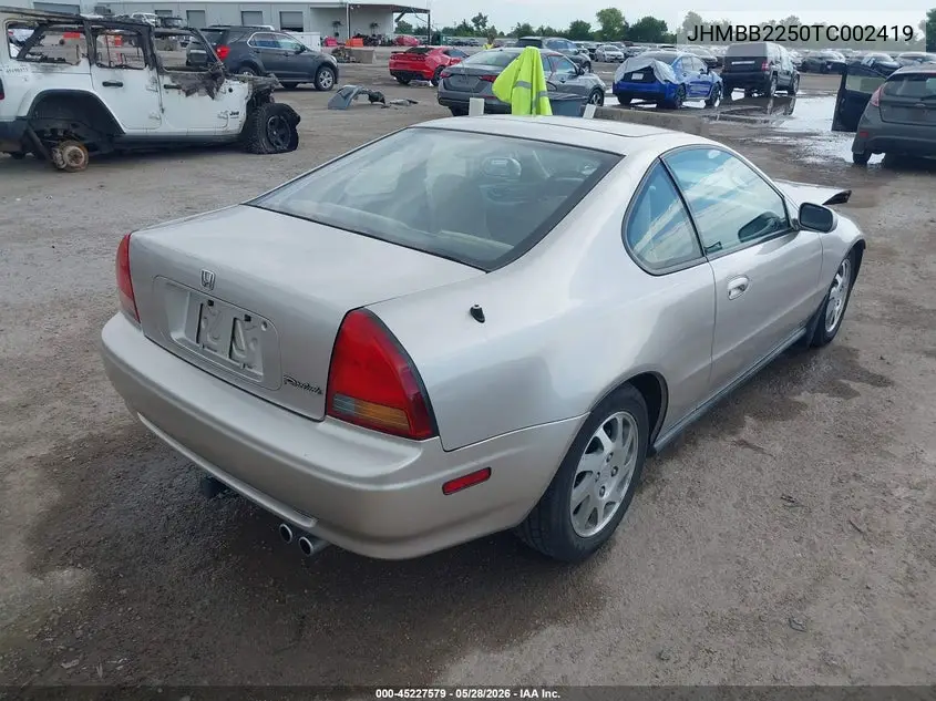 1996 Honda Prelude Si/Sr VIN: JHMBB2250TC002419 Lot: 45227579