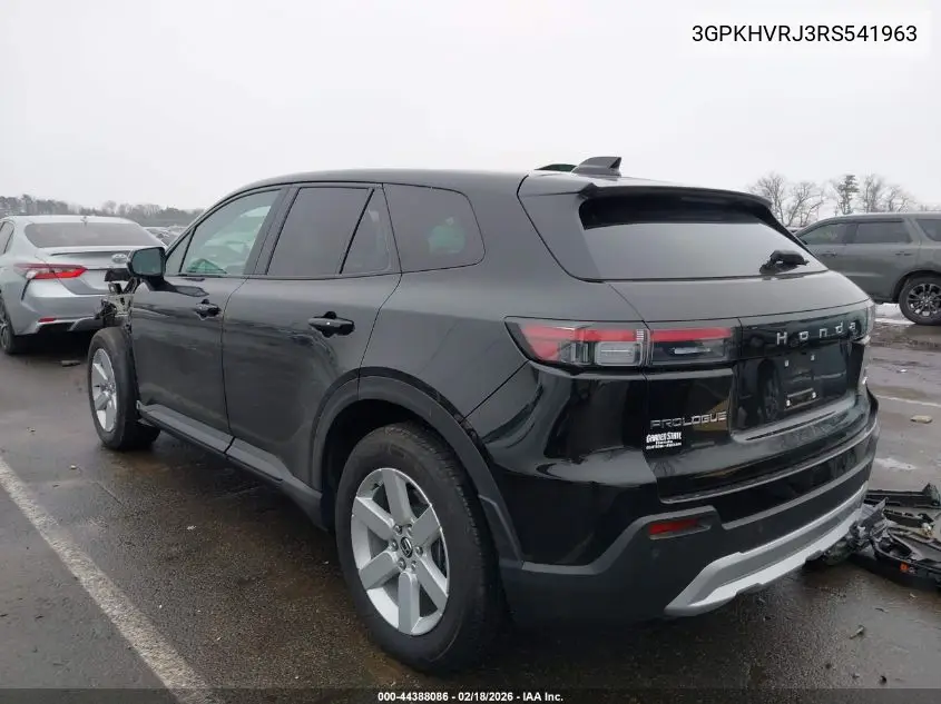 2024 Honda Prologue Ex VIN: 3GPKHVRJ3RS541963 Lot: 44388086