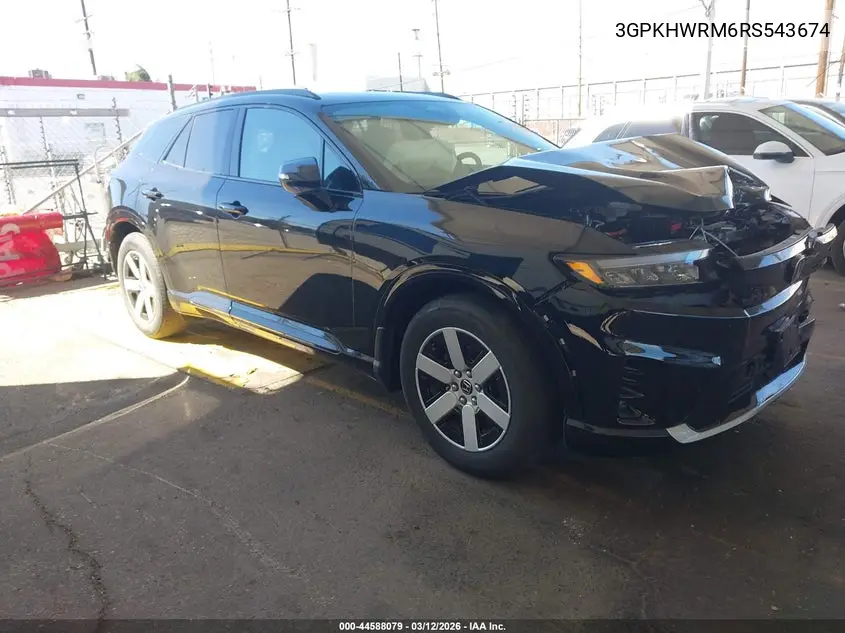 2024 Honda Prologue Touring VIN: 3GPKHWRM6RS543674 Lot: 44588079