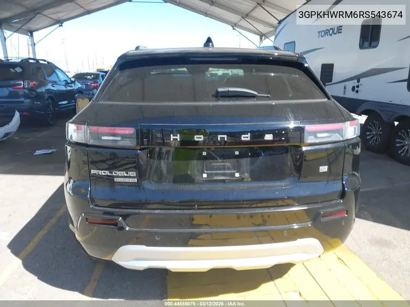 2024 Honda Prologue Touring VIN: 3GPKHWRM6RS543674 Lot: 44588079