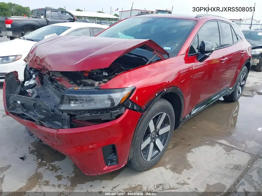 2024 Honda Prologue Touring VIN: 3GPKHXRJXRS508051 Lot: 44772567