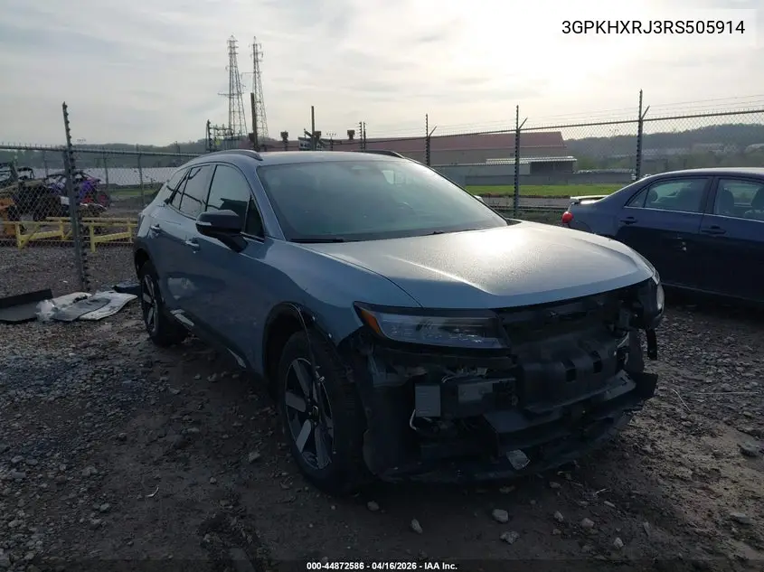 2024 Honda Prologue Touring VIN: 3GPKHXRJ3RS505914 Lot: 44872586