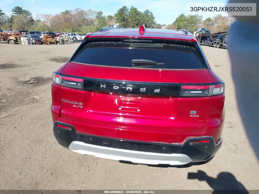 2024 Honda Prologue Elite VIN: 3GPKHZRJXRS520051 Lot: 44898022
