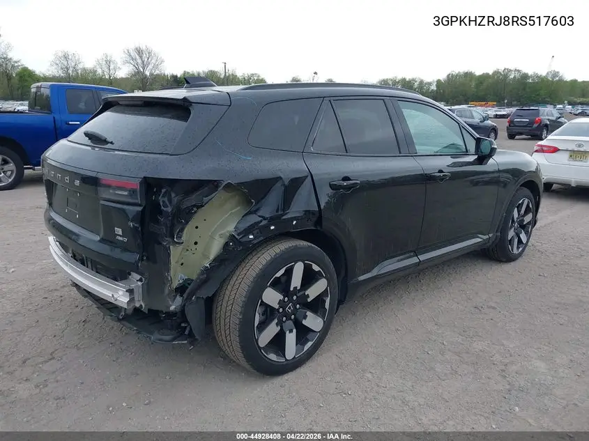 2024 Honda Prologue Elite VIN: 3GPKHZRJ8RS517603 Lot: 44928408