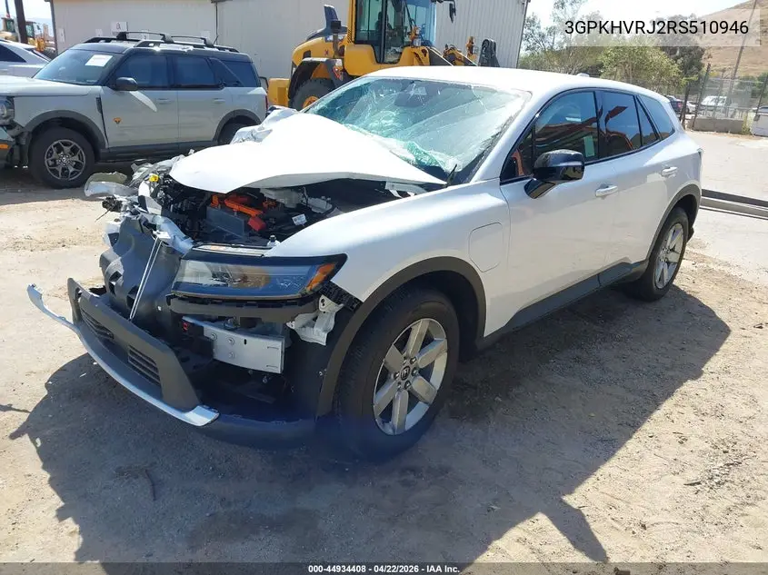 2024 Honda Prologue Ex VIN: 3GPKHVRJ2RS510946 Lot: 44934408