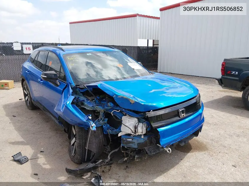 2024 Honda Prologue Touring VIN: 3GPKHXRJ1RS506852 Lot: 45128501