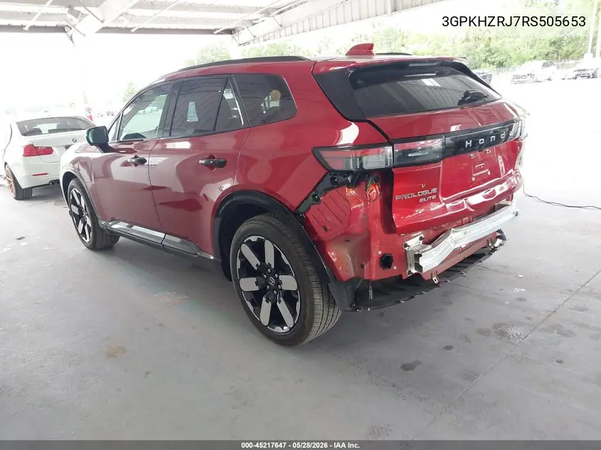 2024 Honda Prologue Elite VIN: 3GPKHZRJ7RS505653 Lot: 45217647