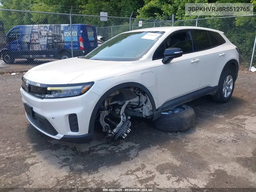 2024 Honda Prologue Ex VIN: 3GPKHVRJ8RS512765 Lot: 45221429