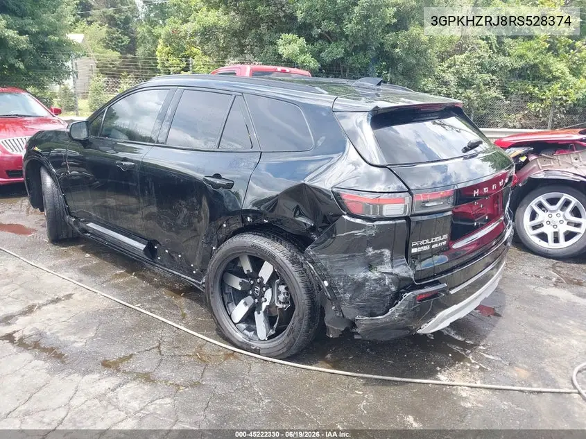 2024 Honda Prologue Elite VIN: 3GPKHZRJ8RS528374 Lot: 45222330