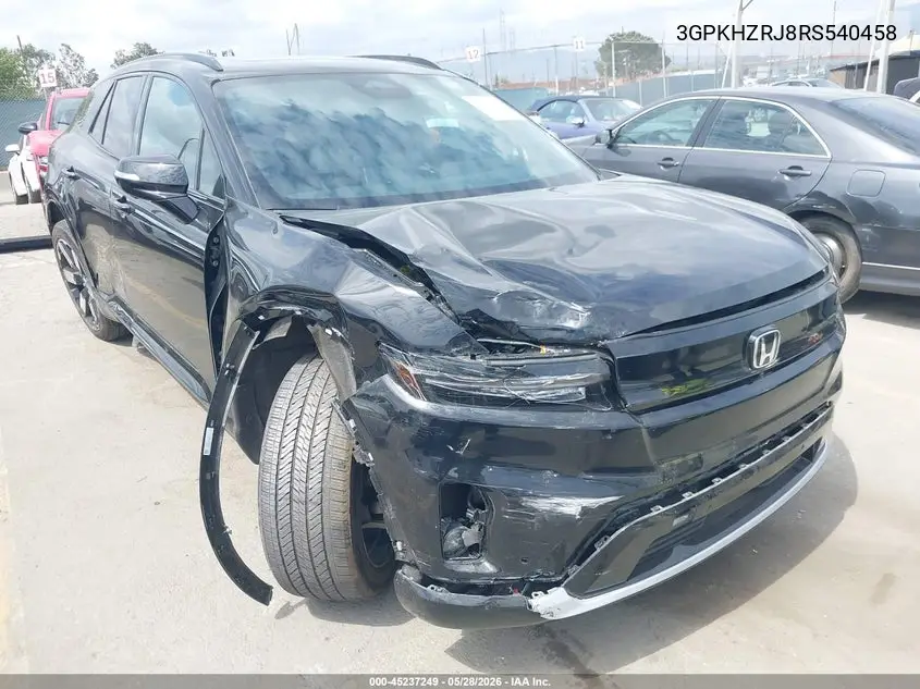 2024 Honda Prologue Elite VIN: 3GPKHZRJ8RS540458 Lot: 45237249