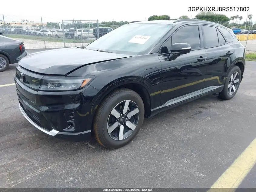 2024 Honda Prologue Touring VIN: 3GPKHXRJ8RS517802 Lot: 45290246