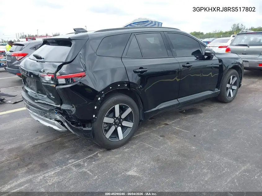 2024 Honda Prologue Touring VIN: 3GPKHXRJ8RS517802 Lot: 45290246