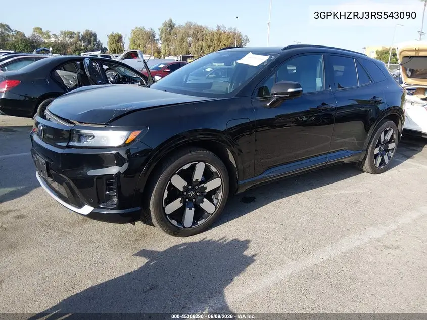 2024 Honda Prologue Elite VIN: 3GPKHZRJ3RS543090 Lot: 45306390