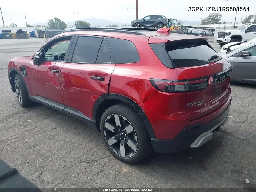 2024 Honda Prologue Elite VIN: 3GPKHZRJ1RS508564 Lot: 45312776