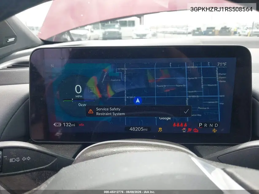 2024 Honda Prologue Elite VIN: 3GPKHZRJ1RS508564 Lot: 45312776