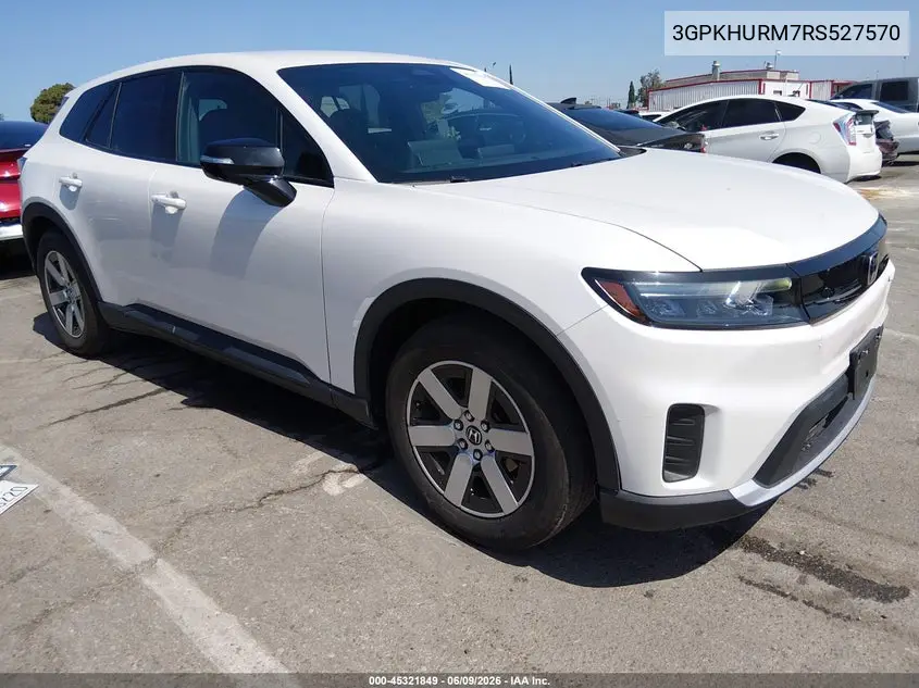2024 Honda Prologue Ex VIN: 3GPKHURM7RS527570 Lot: 45321849