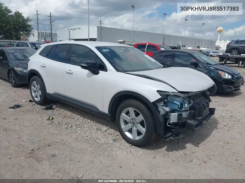 2024 Honda Prologue Ex VIN: 3GPKHVRJ8RS517383 Lot: 45338866