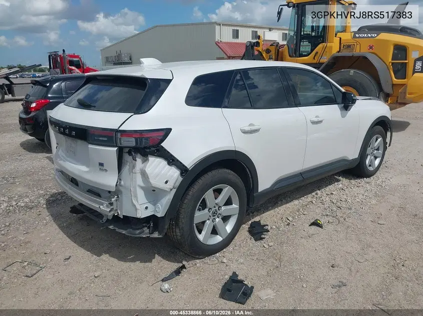 2024 Honda Prologue Ex VIN: 3GPKHVRJ8RS517383 Lot: 45338866