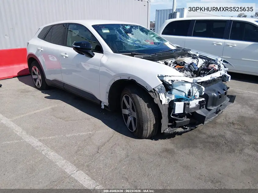 2024 Honda Prologue Ex VIN: 3GPKHURMXRS525635 Lot: 45462436