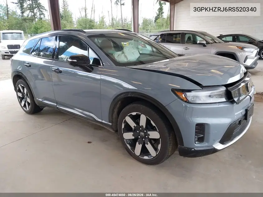 2024 Honda Prologue Elite VIN: 3GPKHZRJ6RS520340 Lot: 45474850