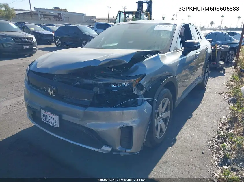 2024 Honda Prologue Ex VIN: 3GPKHURM6RS505883 Lot: 45517518
