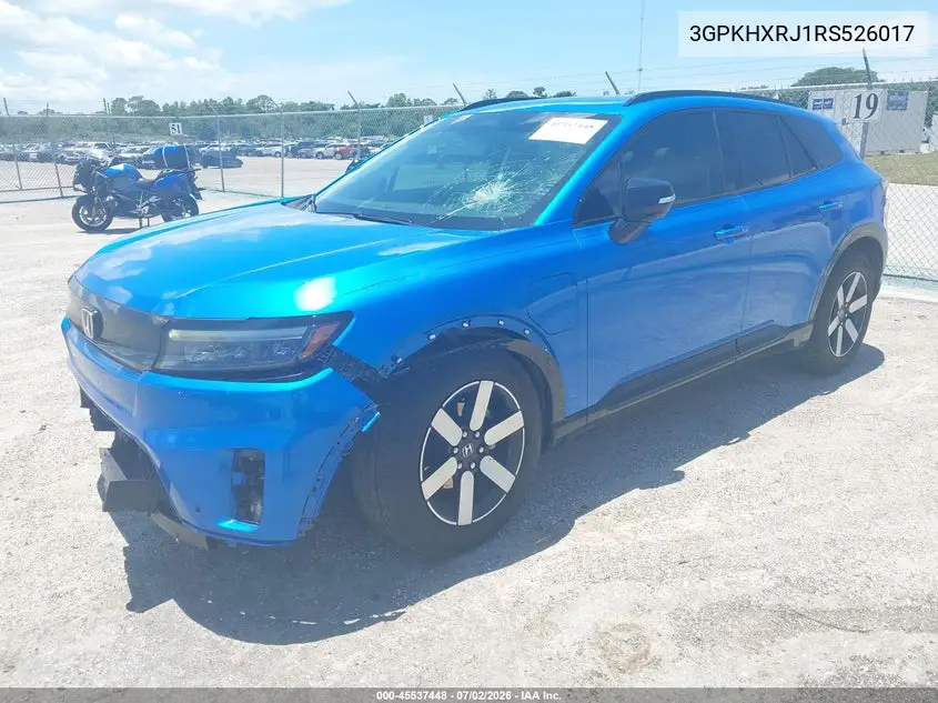 2024 Honda Prologue Touring VIN: 3GPKHXRJ1RS526017 Lot: 45537448
