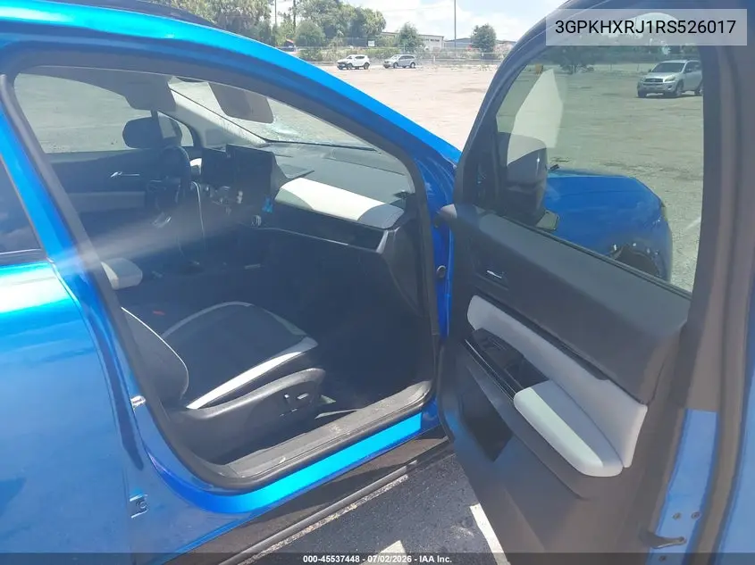 2024 Honda Prologue Touring VIN: 3GPKHXRJ1RS526017 Lot: 45537448