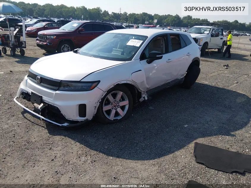 2024 Honda Prologue Ex VIN: 3GPKHVRJXRS503517 Lot: 45626451