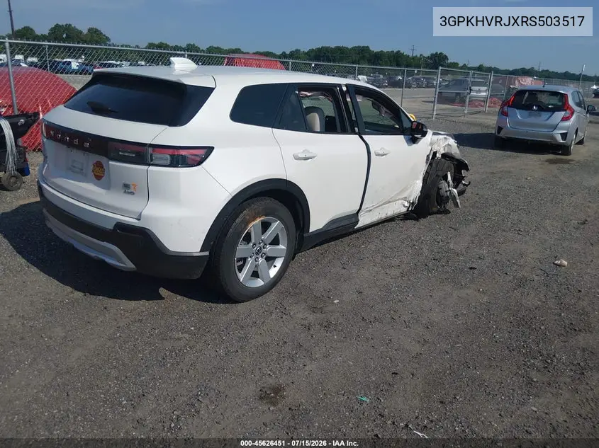 2024 Honda Prologue Ex VIN: 3GPKHVRJXRS503517 Lot: 45626451