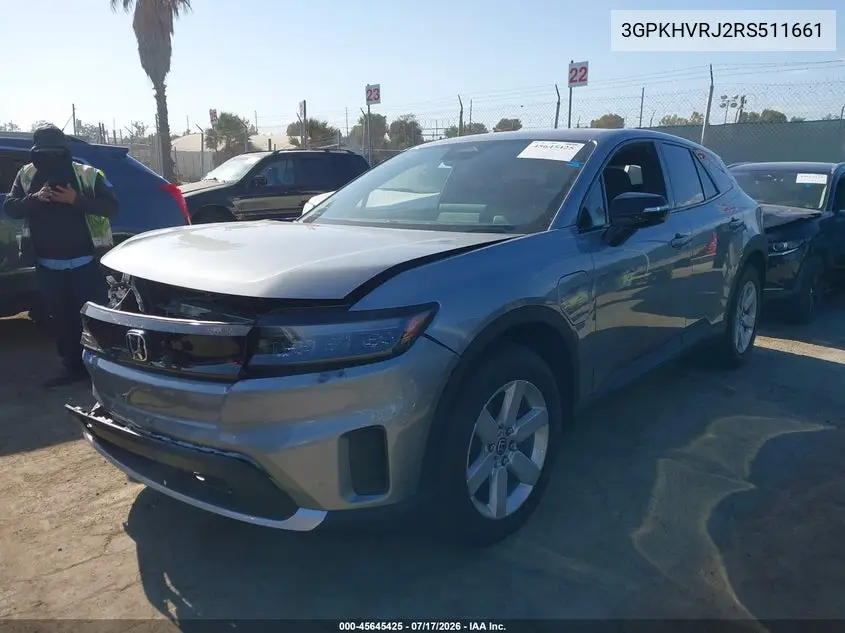 2024 Honda Prologue Ex VIN: 3GPKHVRJ2RS511661 Lot: 45645425