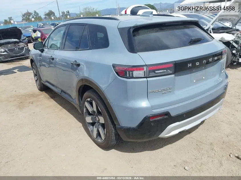 2025 Honda Prologue Elite VIN: 3GPKHZRJ6SS514558 Lot: 44601484