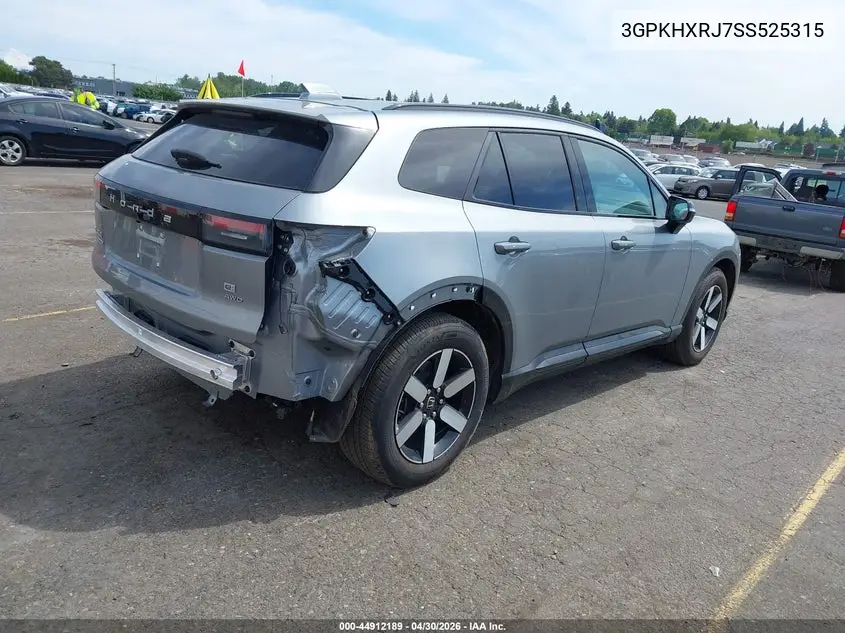 2025 Honda Prologue Touring VIN: 3GPKHXRJ7SS525315 Lot: 44912189