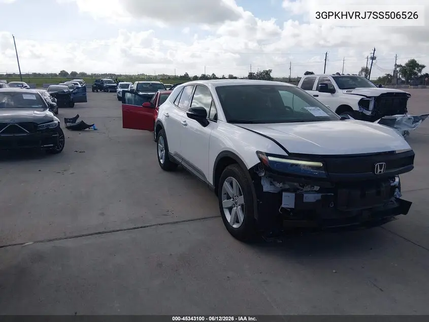 2025 Honda Prologue Ex VIN: 3GPKHVRJ7SS506526 Lot: 45343100