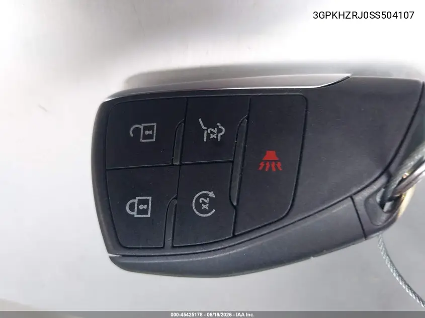 2025 Honda Prologue Elite VIN: 3GPKHZRJ0SS504107 Lot: 45425178