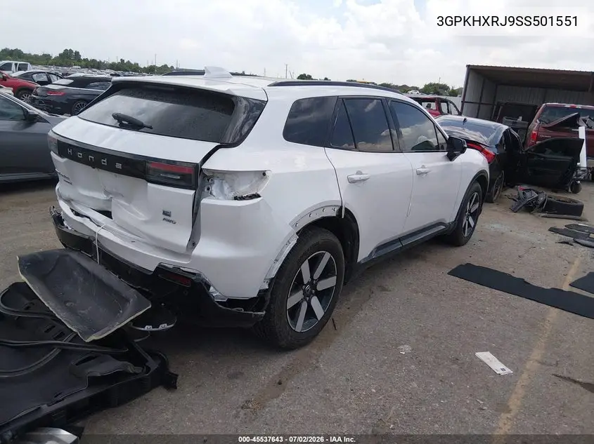 2025 Honda Prologue Touring VIN: 3GPKHXRJ9SS501551 Lot: 45537643